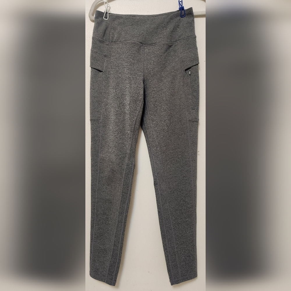 Free Country Legging Gray Luxurious Lined Sz Medium NWOT